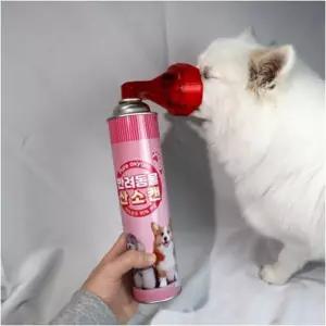 강아지 산소캔 약국산소캔 산소호흡기 고양이 휴대용 산소 스프레이