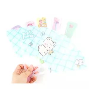 귀여운 캐릭터 9쪽 접이식 부채 학원 펼침부채 20개 학원부채 접는부채 선물용부채