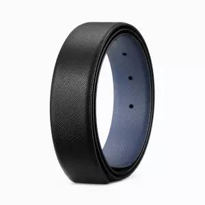 남성용 천연 소가죽 허리띠 벨트 스트랩 몽블랑 페레가모 호환 교체용