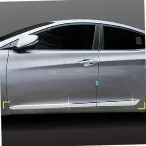 아반떼MD 사이드 스커트 크롬 몰딩 언더라인 튜닝 자동차인테리어용품