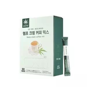 [장보리]속편한 햄프 크림 커피믹스 60개입 x 1박스