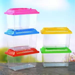 올챙이 잠자리 곤충채집 투명 관찰통 야외놀이 자연수업 다슬기 수집통 사육상자 소풍