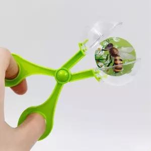 곤충채집 관찰용 투명 집게 2컬러 택1 자연학습 야외놀이 수집통 캠핑용 다슬기 소풍