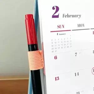 핑크 다이어리 펜꽂이 펜홀더 휴대용 공책 (KYR-WFFN8YS)