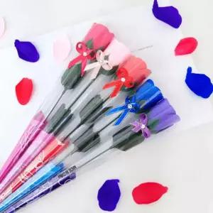 (지나산업) 한송이장미꽃/카네이션/비누꽃/생일선물 조화꽃