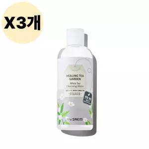 더샘 힐링티 가든 노워시 클렌징 워터 화이트티 X3개 BNS
