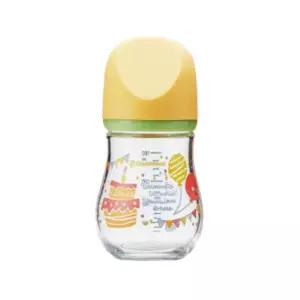 더블하트 아기 유리 젖병 160ml 출산 준비 젖꼭지 M BNS