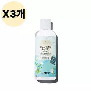 더샘 힐링티 가든 노워시 클렌징 워터 티트리 X3개 BNS