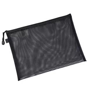 [룽스]메이크업 파우치 메이크업파우치 블랙색상 A4사이즈