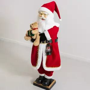 크리스마스 산타 인형 대형 장식 작동 움직이는 싼타 110cm 소품 용품 데코