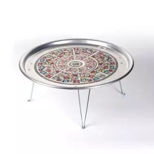 [룽스]빈티지밥상 술상 찻상 옛날 양은 밥상 교자상 50CM