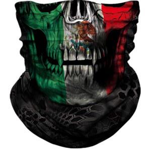 TERNNK 넥 게이터 쉴드 스카프 반다나 페이스 마스크, 오토바이 라이딩 러닝 헤드밴드를 위한 매끄러운 자외선 차단 기능 제공