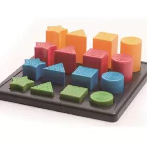 노인 환자 모양맞추기 큰조각 도형 블록 단순한 요양원 블럭