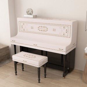 피아노 덮개 커버 의자 스툴 세트