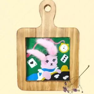 입체 라그라스 체이싱 레빗 프리저브드 나무 액자 만들기 세트