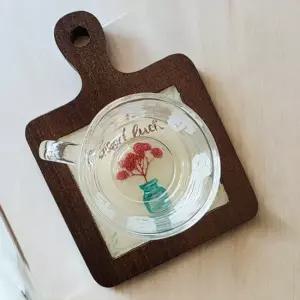 자연 석고 우드 티코스터 키트 인테리어소품 만들기세트