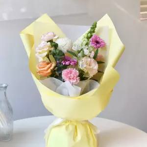 졸업식 축하 생화 꽃다발 L 입학식 기념 선물 꽃배달