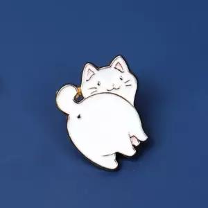 고양이 미니 뱃지 가방 파우치 옷핀 미니 배찌 브로치 가방꾸미기 캐릭터브로치