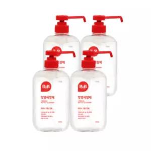 메디앙스 비앤비 유아 신생아 젖병 세정제 600ml 4개 BNS