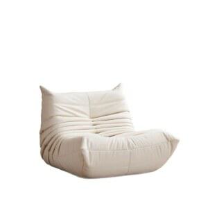 토고 소파 애벌레소파 1인 고양이 자취 번데기소파 특대 화이트 80x95cm 3인용