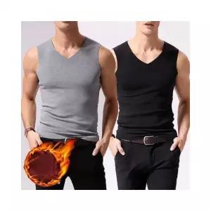 루미나D 남자 기모 나시 겨울 발열 내의 피치 기모 런닝 방한