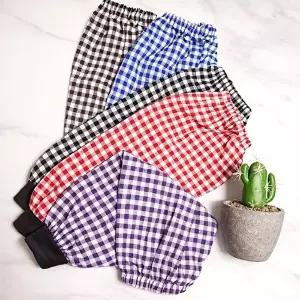 [모든GO]남여 데일리 체크 팔토시 5종세트 농사 미술 작업용 소매커버 사무용 덧소매