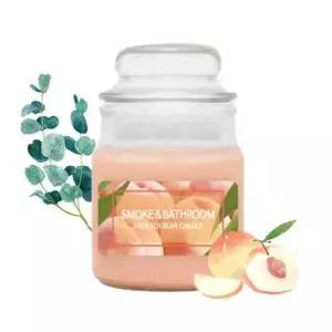 화장실냄새 유리병 소이캔들 스모크냄새 90g 디퓨저 WFLRJ50