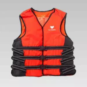 구명조끼 성인 워터파크 수영 물놀이 XL 오렌지