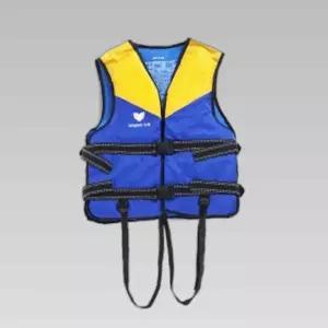 돌핀 구명조끼 m 옐로우 물놀이 조끼 안전 수영