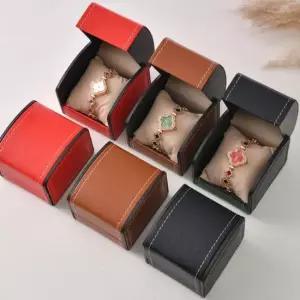 가죽 케이스 시계 팔찌 수납 보관함 정리 선물 고급 가죽 정리 선물 고급