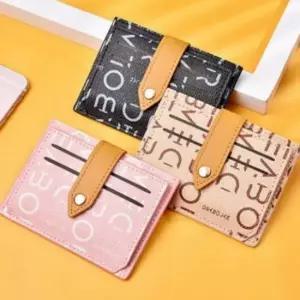 똑딱이 명함케이스 여자지갑 남자 카드 홀더 커플지갑 반지갑 커플지갑