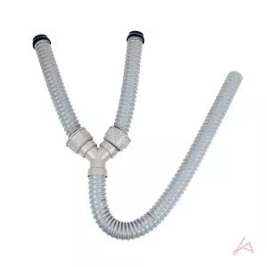 싱크대 배수구 호스 (Y자)_0104 GWM고무 밴드 편사 투명 점적테이프 천막 연결 PVC 테프론튜브 걸이 분수