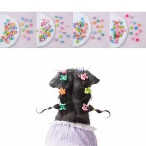 강아지 헤어 미니집게핀 20p 1세트악세서리 집게 강아지삔 악세사리 머리