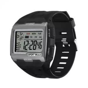 스포츠용 디지털 알람 요일 표시 생활방수 조명 스탑워치 손목시계 스포츠시계 손목시계