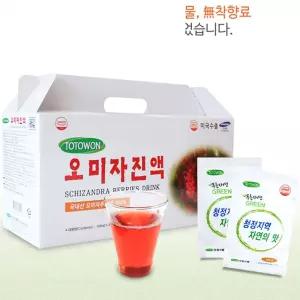 뉴 국산 오미자진액 100mL x 30포엑기스 영양 음료 즙 자즙