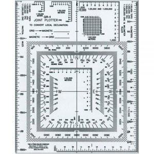 플로터지도 UTM 투명 웨스트코트 ott 합동 리더기 We 분도기 GR 5x6