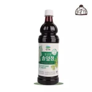 솔잎청 900ml액기스 주스 농축 쥬스 솔잎 음료 솔잎차 엑기스