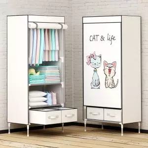 이불장 수납장 침구 천커버 작은방 옷장 지퍼 낮은 원룸