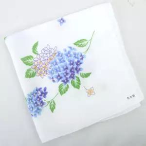 일본 가제손수건 타올 테누구이 (정사각) (수국 블루) 10장일제 답례품 예쁜 단체사은품 증수건 증품 얇은