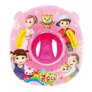 콩순이 베이직 쿠션보행기튜브(23) 수영장 물놀이용품 바캉스 키즈 손잡이 캐릭터 물놀이 어린이 아동 아이
