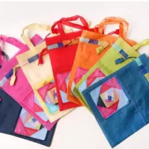 설날 문양 장바구니 답례품 전통 전통 추석선물 3타입 핸드백 설선물