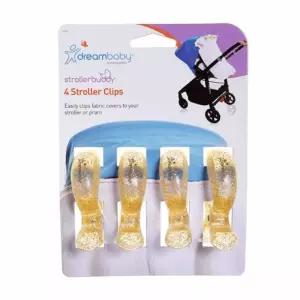 유모차 클립 4P 골드 프라스틱집게 천막블랭킷집게 이불 천막 플라 틱집게 담요