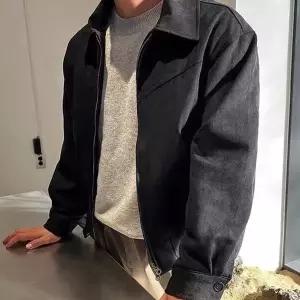 남성 투웨이 지퍼 간절기 블루종 재킷 DMS-JUA-Q4226551