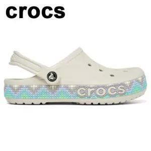 [크록스] 바야밴드 쉐브론 밴드 클로그 스투코 208100-1F8