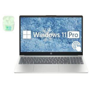 15.6인치 FHD 터치스크린 비즈니스 32GB 블루 이어폰 인텔 문라이트 코어 PLUSERA SSD i3 학생용 컴퓨터 윈도우 11 RAM 노트북 및 1TB 8코어 프로