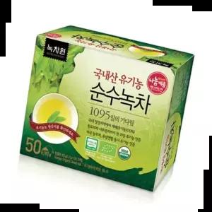 차류 유기농 순수녹차 녹차원 1.2gx50T