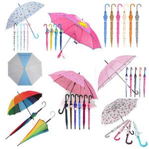 투명장우산 땡땡이우산  캐릭터 아동 어린이우산 자동 패션장우산