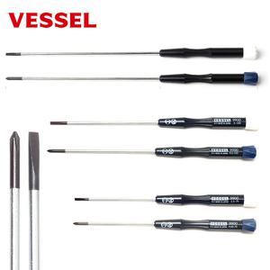 베셀 십자 일자 정밀 드라이버 vessel 9900 수공구 소형 미니 카메라 안경 볼트