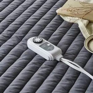 웜바디한일 탄소매트 전자파안심 양면형 침대 전기매트 슈퍼싱글 110x180cm (2 Size)