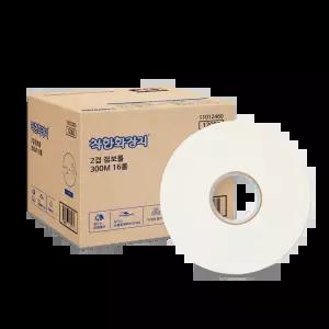 착한화장지 2겹 점보롤 300M 16롤 점보롤화장지